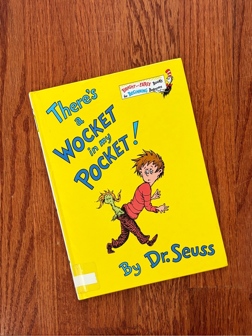 Dr. Seuss Kids Book - There's a Wocket in My Pocket! - Yellow